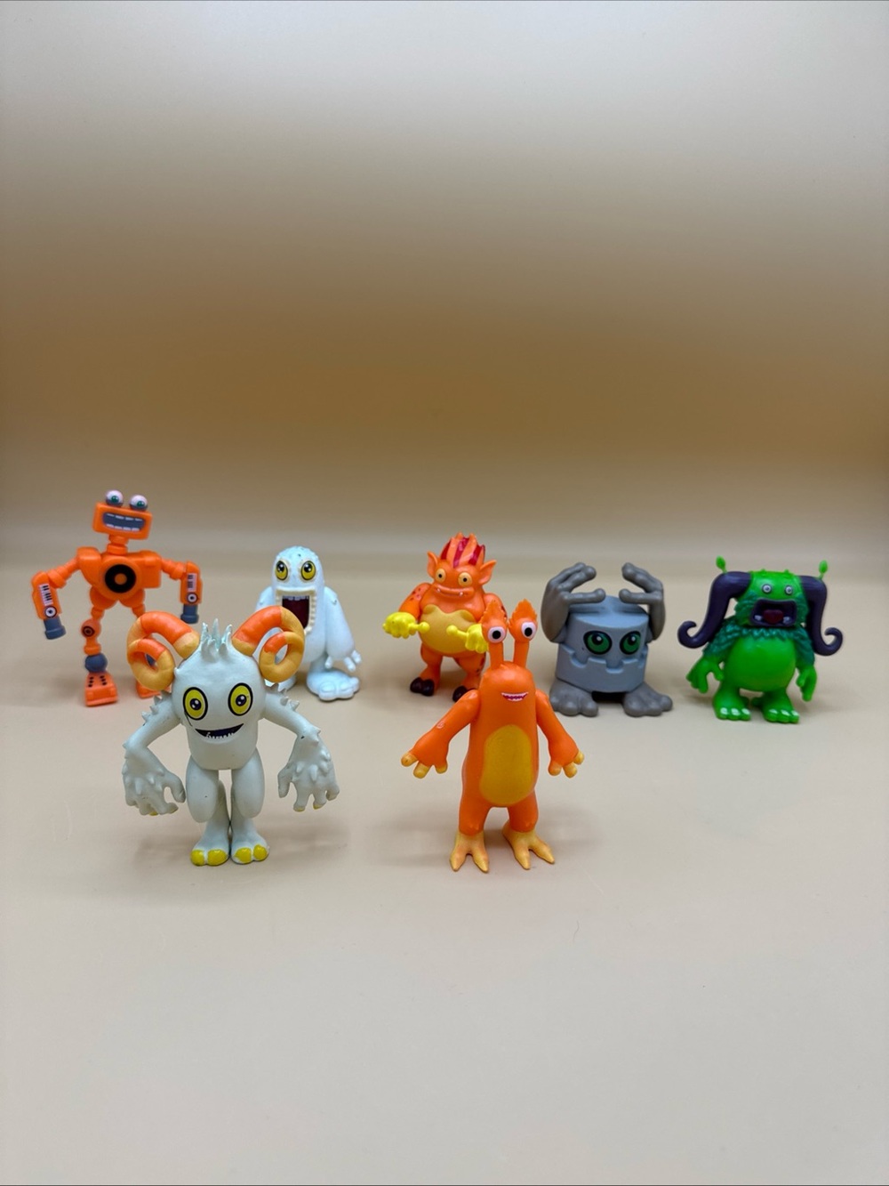 My Singing Monsters PVC Figurines Lot of 7 Action Figure Toys used